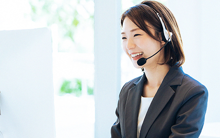 24時間365日対応のコールセンター