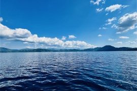 田沢湖でリフレッシュ