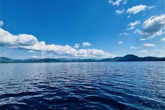 田沢湖でリフレッシュ