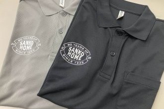 サンコーホームの新しいポロシャツ
