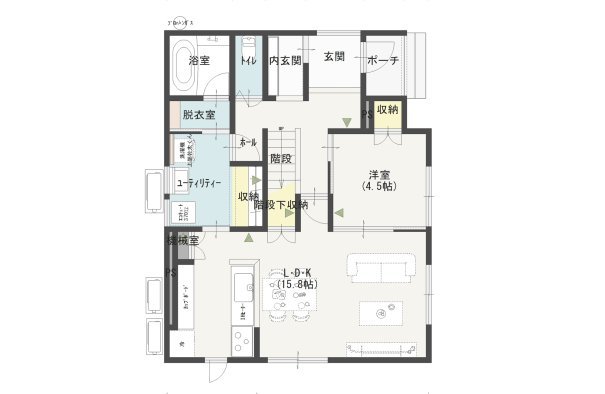 1階間取り