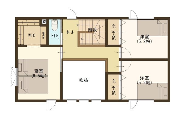2階間取り