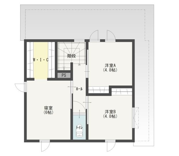 2Ｆ間取図
