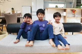 「全館冷暖房システム」のおかげで暑さや寒さのストレスを感じずに毎日快適に過ごしています。