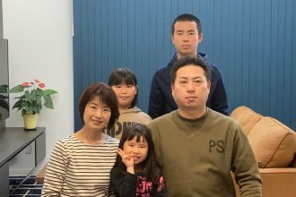 「家に帰るのが楽しみ」、そう思える世界にひとつだけのマイホームができ、満足しています。
