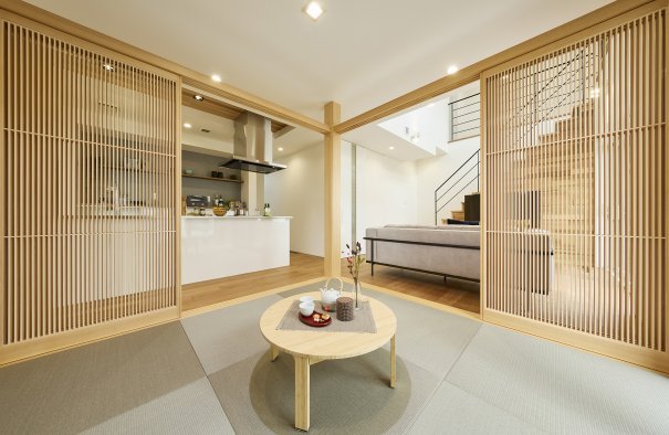 モデルハウス「ハイブリッド床快」