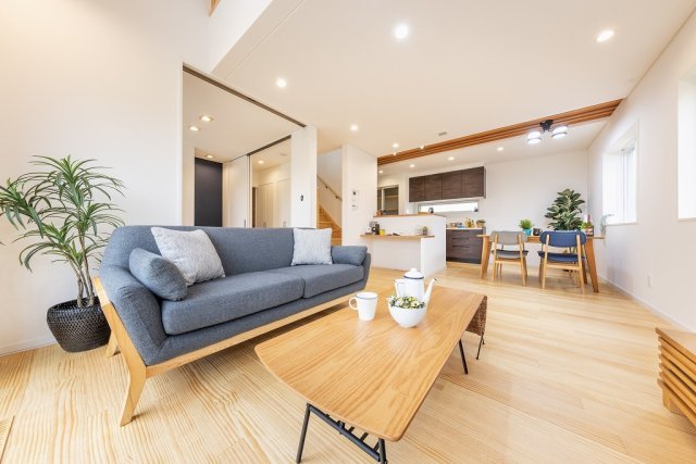 無垢材が心地いい家