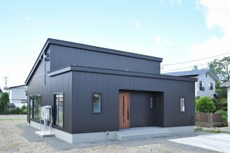 ヴィンテージスタイルの平屋